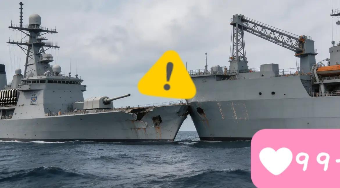 据美国《华尔街日报》12日报道，两艘美国海军舰船11日在加勒比海进行舰对舰补给作