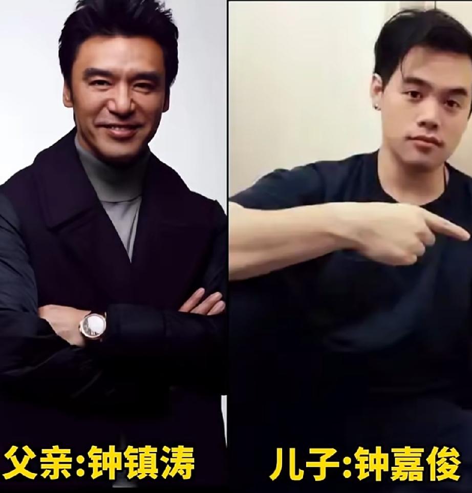 五组明星父子颜值大比拼
血脉基因，一眼看出亲生
五官神态高度重合
你还知道哪些神