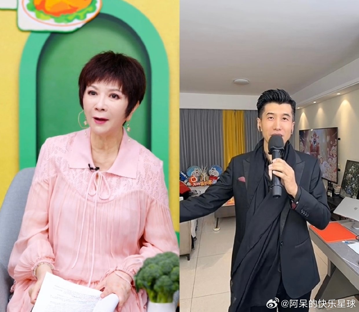 蔡明跟猫爷学猫步优雅毋庸置疑蔡明跟猫爷学走猫步，这猫步走得又优雅又灵动，完全就是