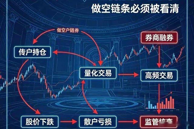 机构太恶劣！用散户的券割散户韭菜。若坐实，监管应清除做空链条混迹A股交易市场这么