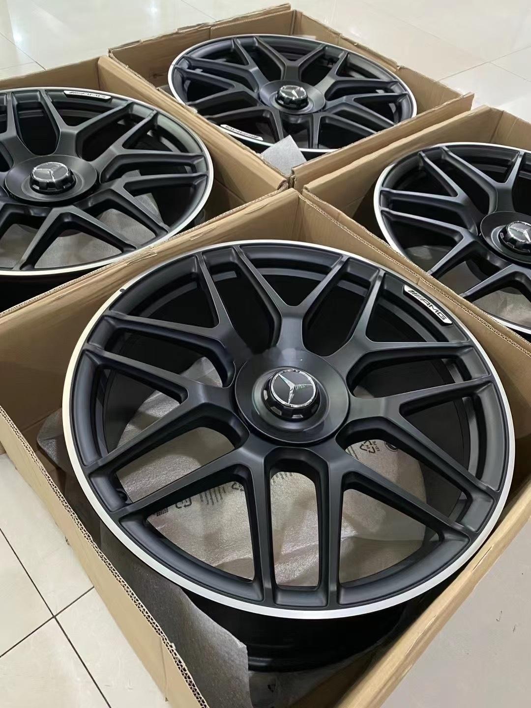 奔驰g63先行版 AMG 德国原厂22寸锻造轮毂全新进口正品 ​​​