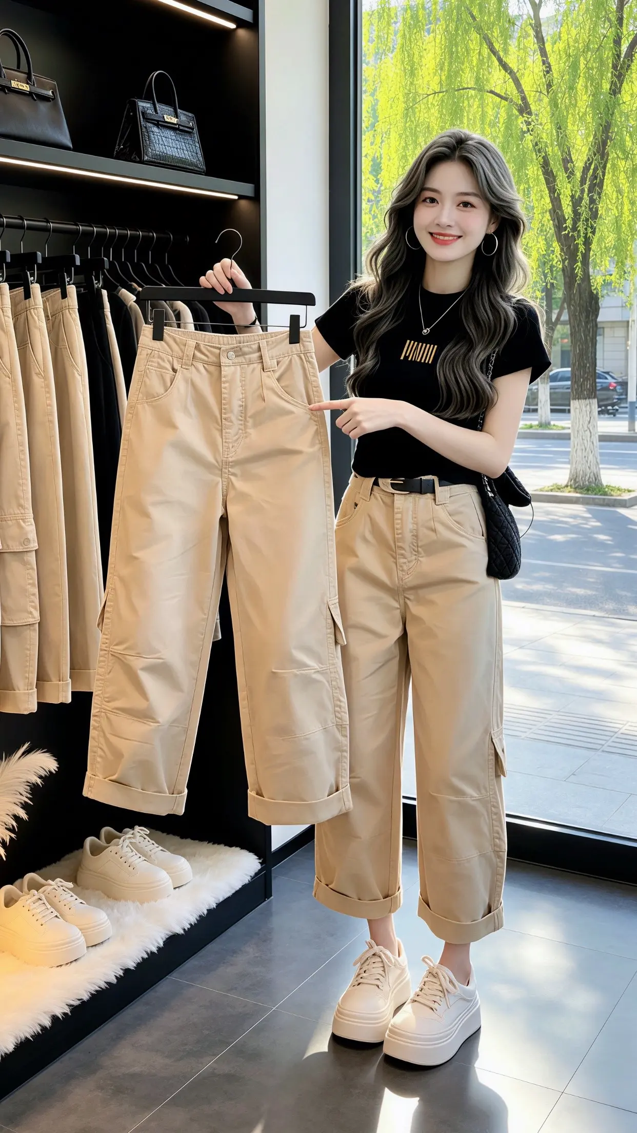 百搭神裤人手一条 穿出你的chic风 工装裤穿搭能有多酷 谁穿谁好看 夏季穿搭