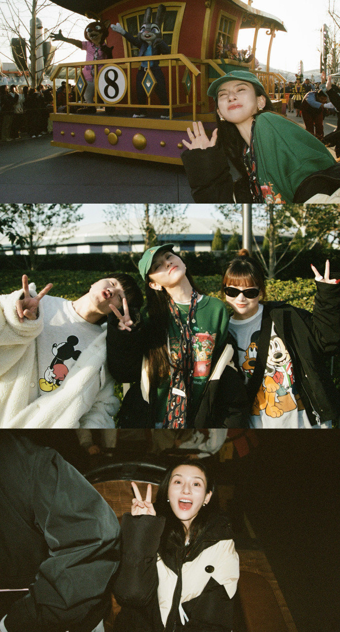 宋祖儿和豹子合照梦回无忧渡 看到宋祖儿和豹子合照，满脑子都是《无忧渡》的豹豹兔兔