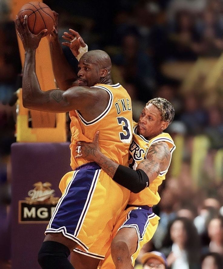 陌生的罗德曼&奥尼尔。 