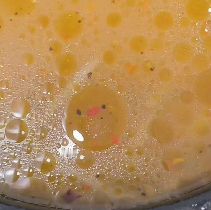 这个油光里的小黄鸡（鸭）很久以前见过，最近再看感觉它像是斜躺在沙发上，用鸡翅撑着