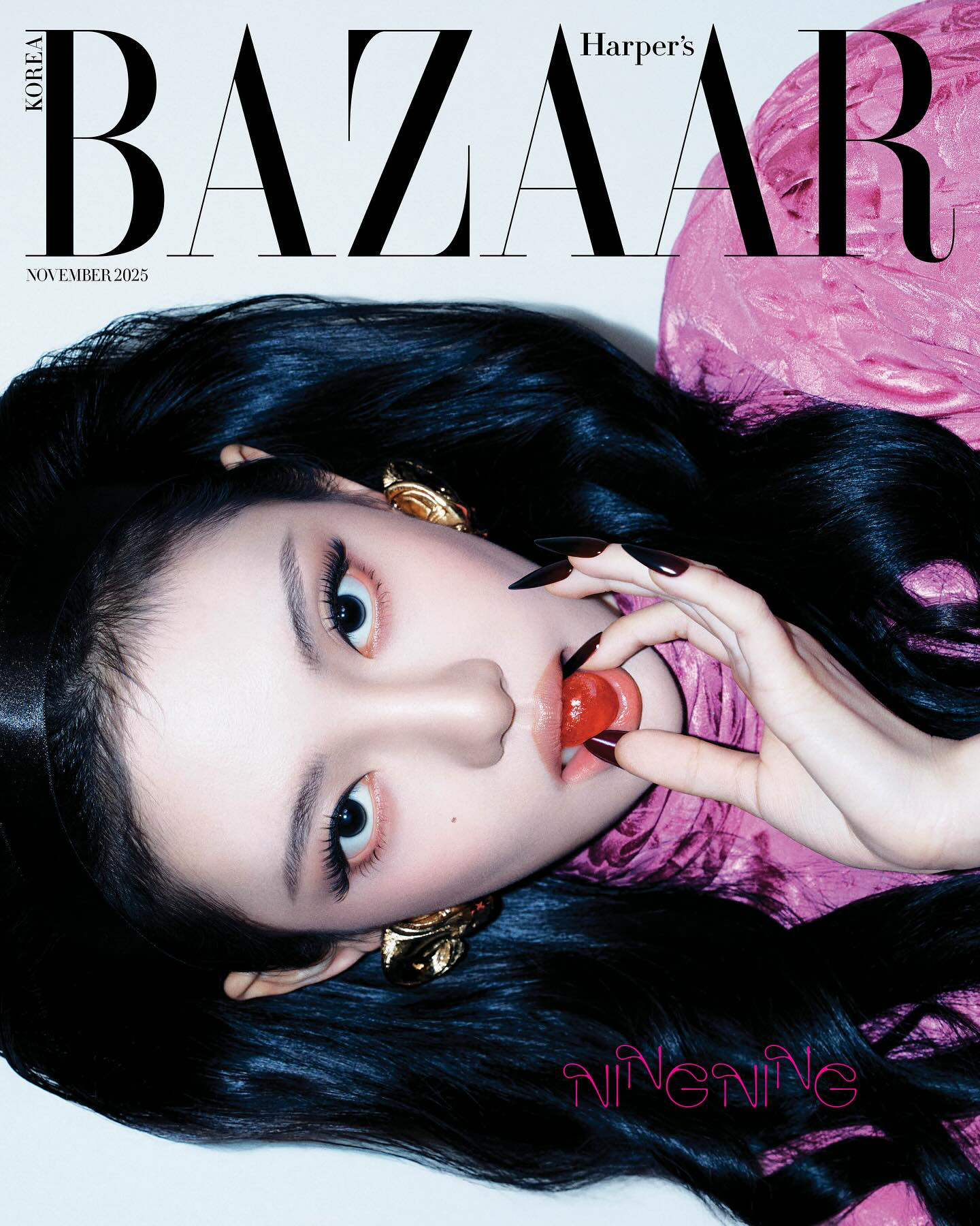 251103 imnotningning IG「@ harpersbazaark