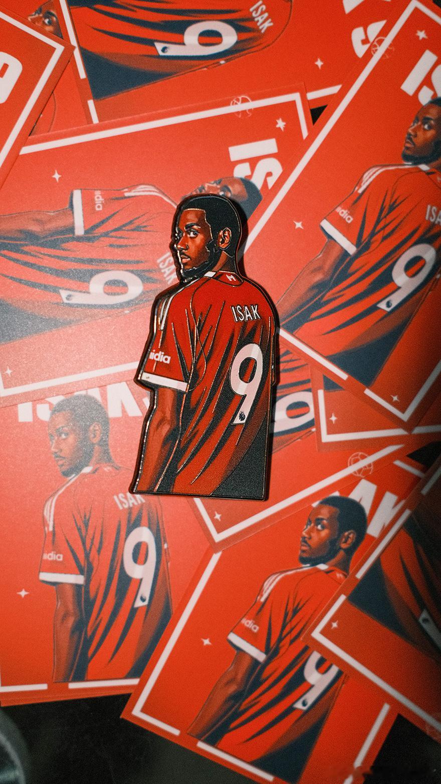 伊萨克暗影疾速9号  新品徽章上线了！前10价格是40元包邮并且随机送一枚钥匙扣