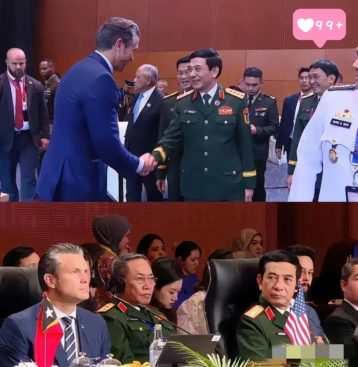 快讯！快讯！
越南国防部长潘文江大将突然宣布了！
他将在第十二届东盟防长扩大会议