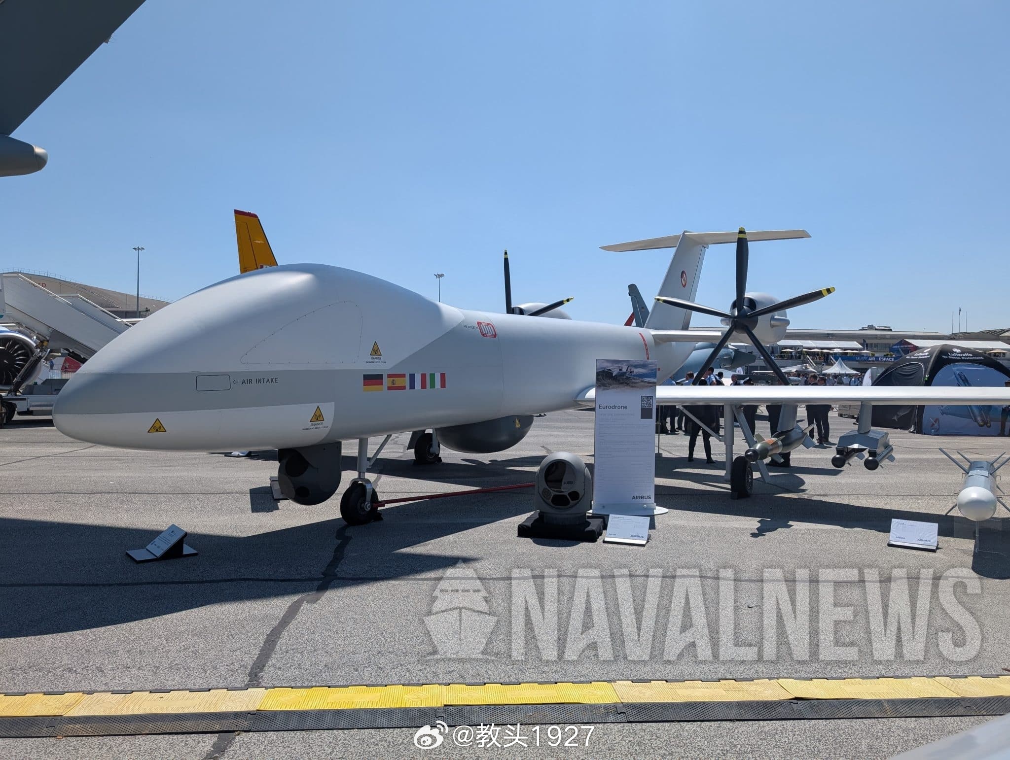 空客防务与航天公司签署谅解备忘录，探索为日本开发Eurodrone（欧洲无人机）