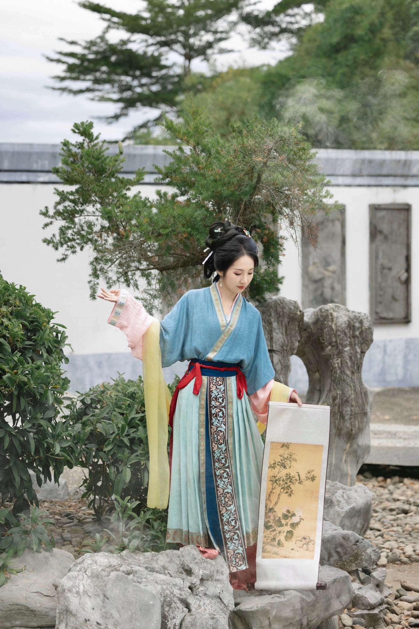 宋复原仕女丨我的客妹从画里走出来了~