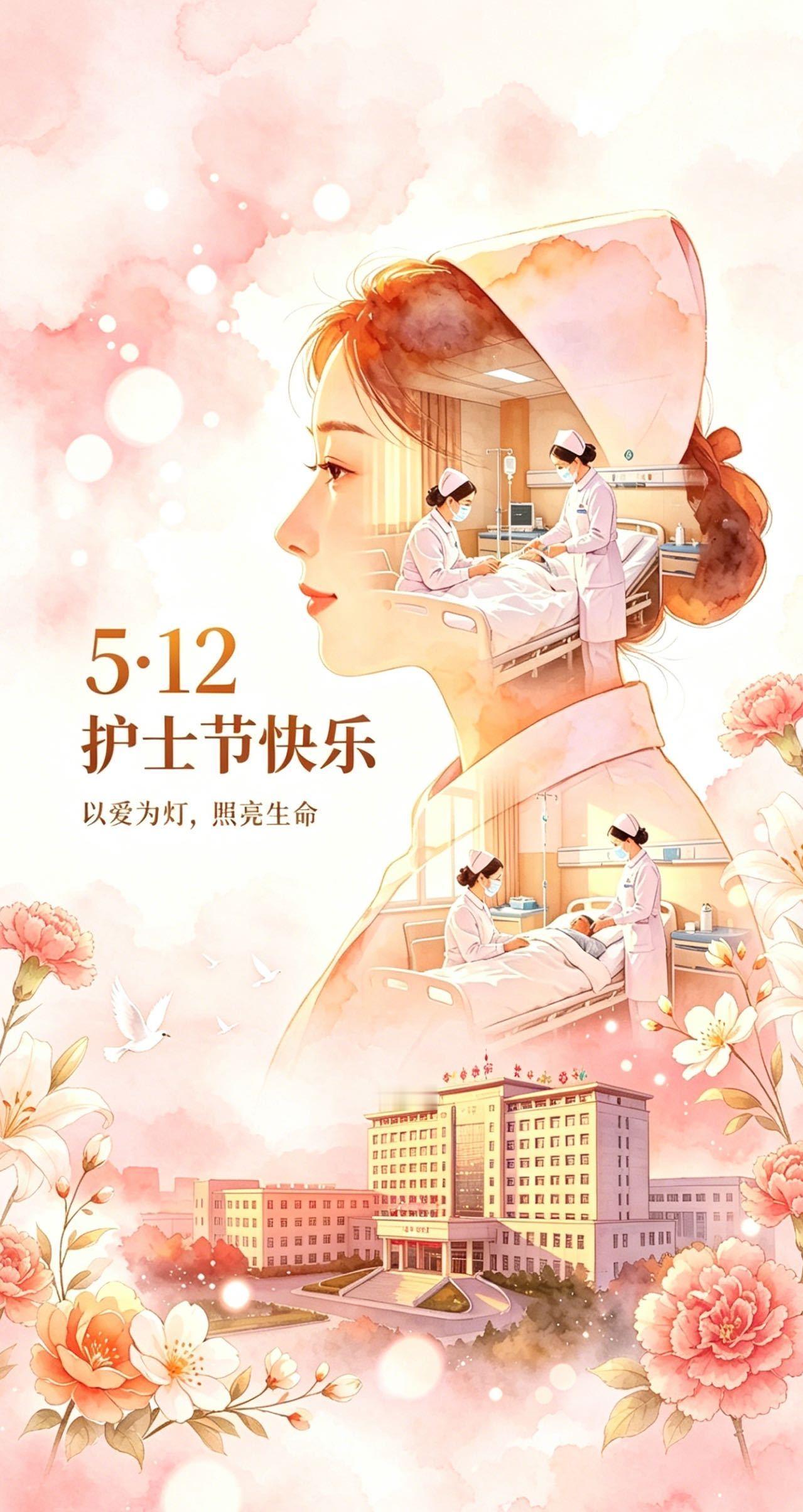 【白衣执甲护岁岁安康】 5月12日是国际护士节，白衣执甲，以爱为名，感谢你们守护