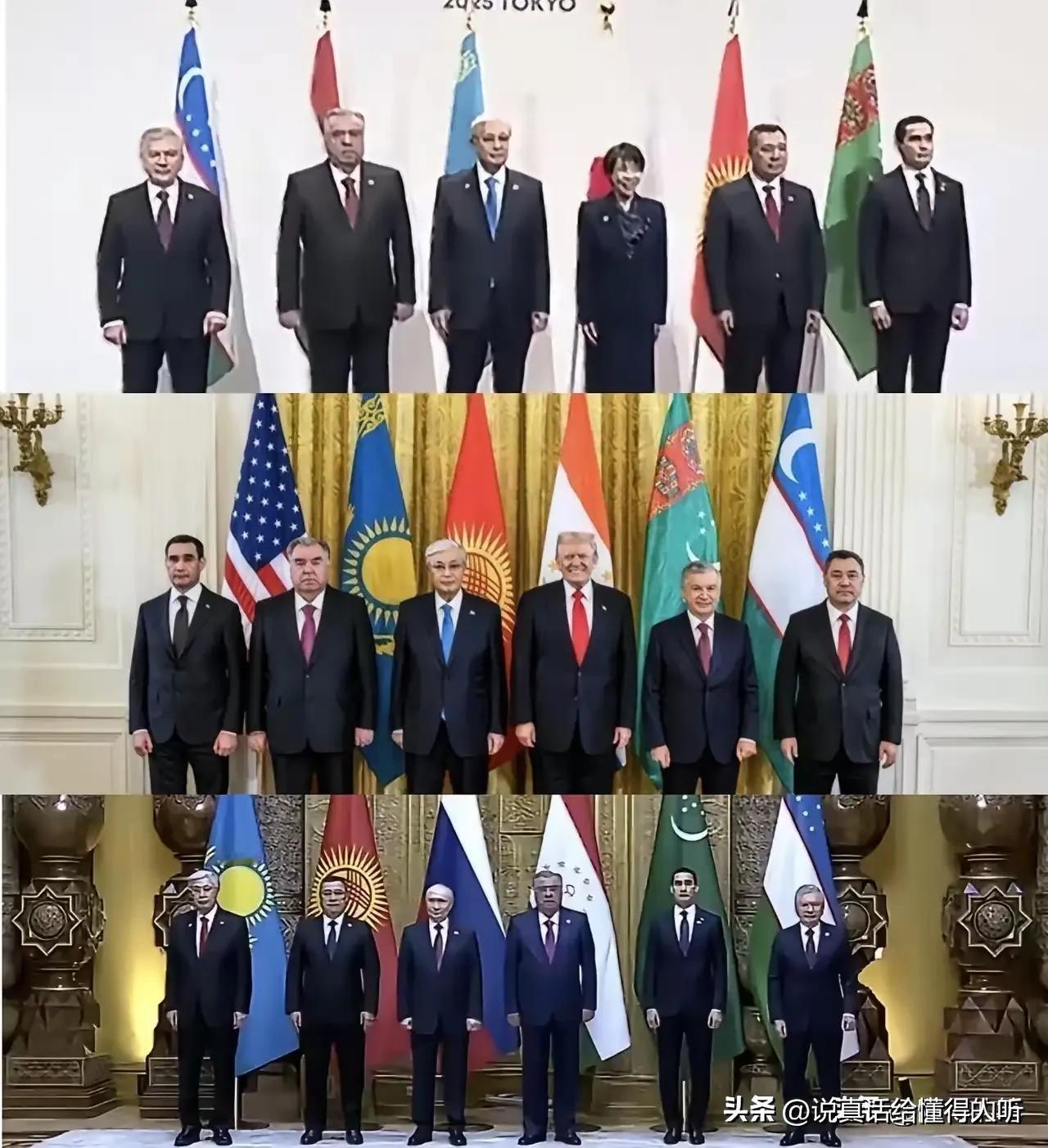 这站位有讲究显示了亲疏远近