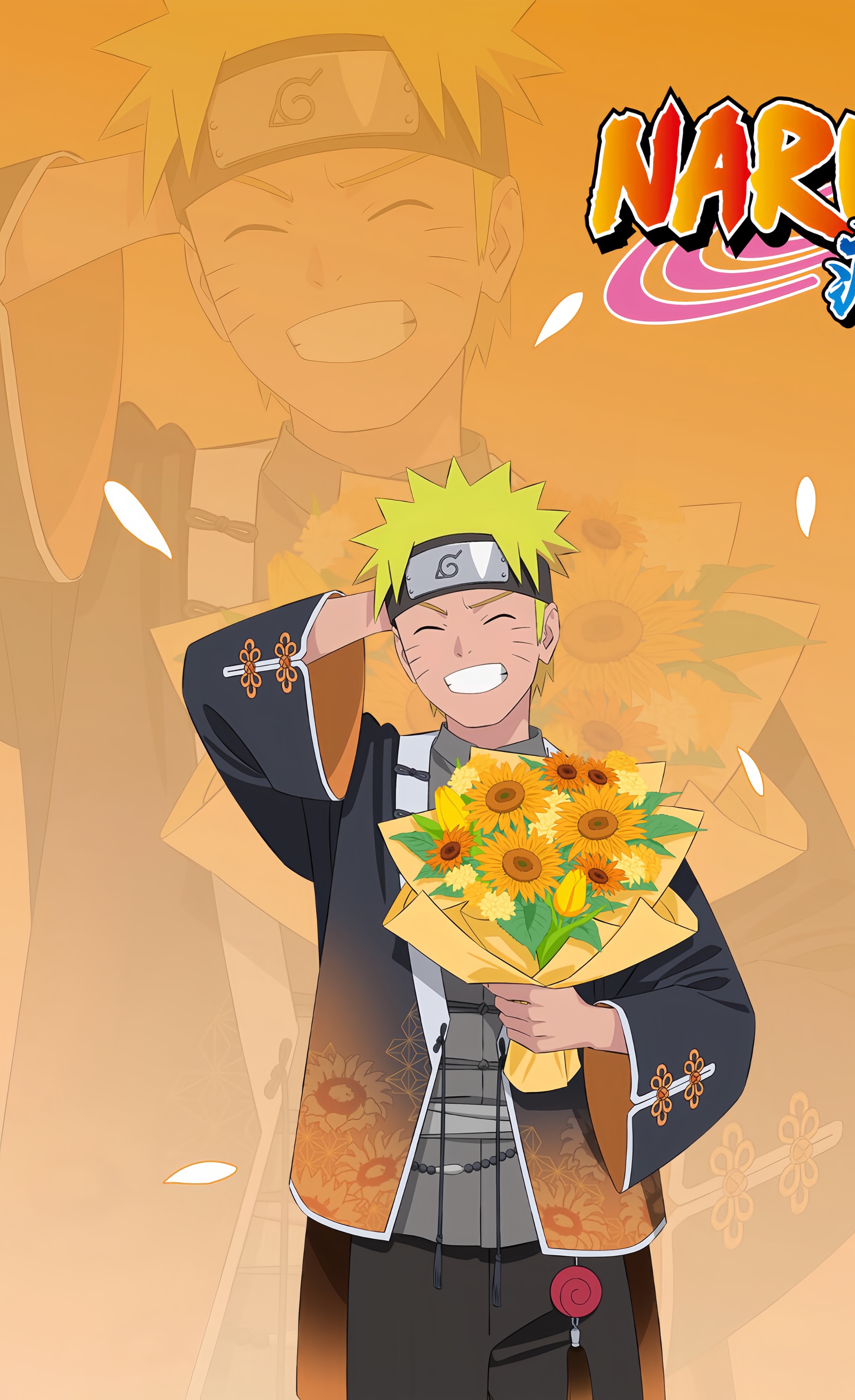 『火影忍者 疾风传』都爱漫“花束系列”全新周边插图公开！火影忍者漩涡鸣人宇智波佐