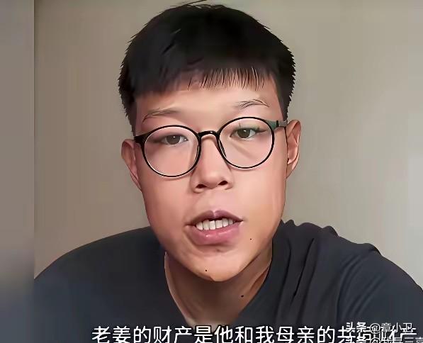 其实他正确的做法应该是起诉亲父亲，要求继承他们的财产，这在法律上也是支持的，他偏
