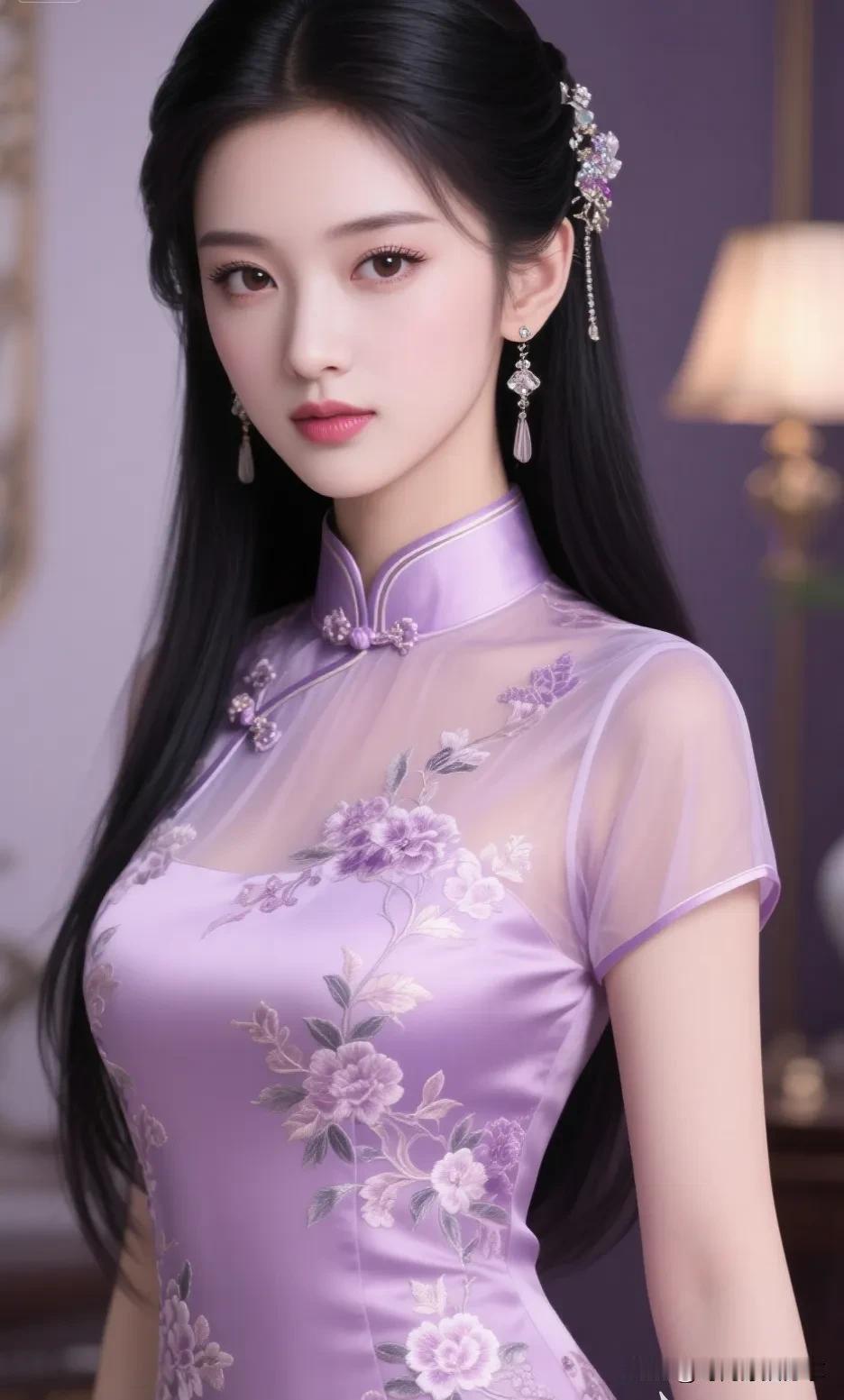 旗袍给予什么样女性美?