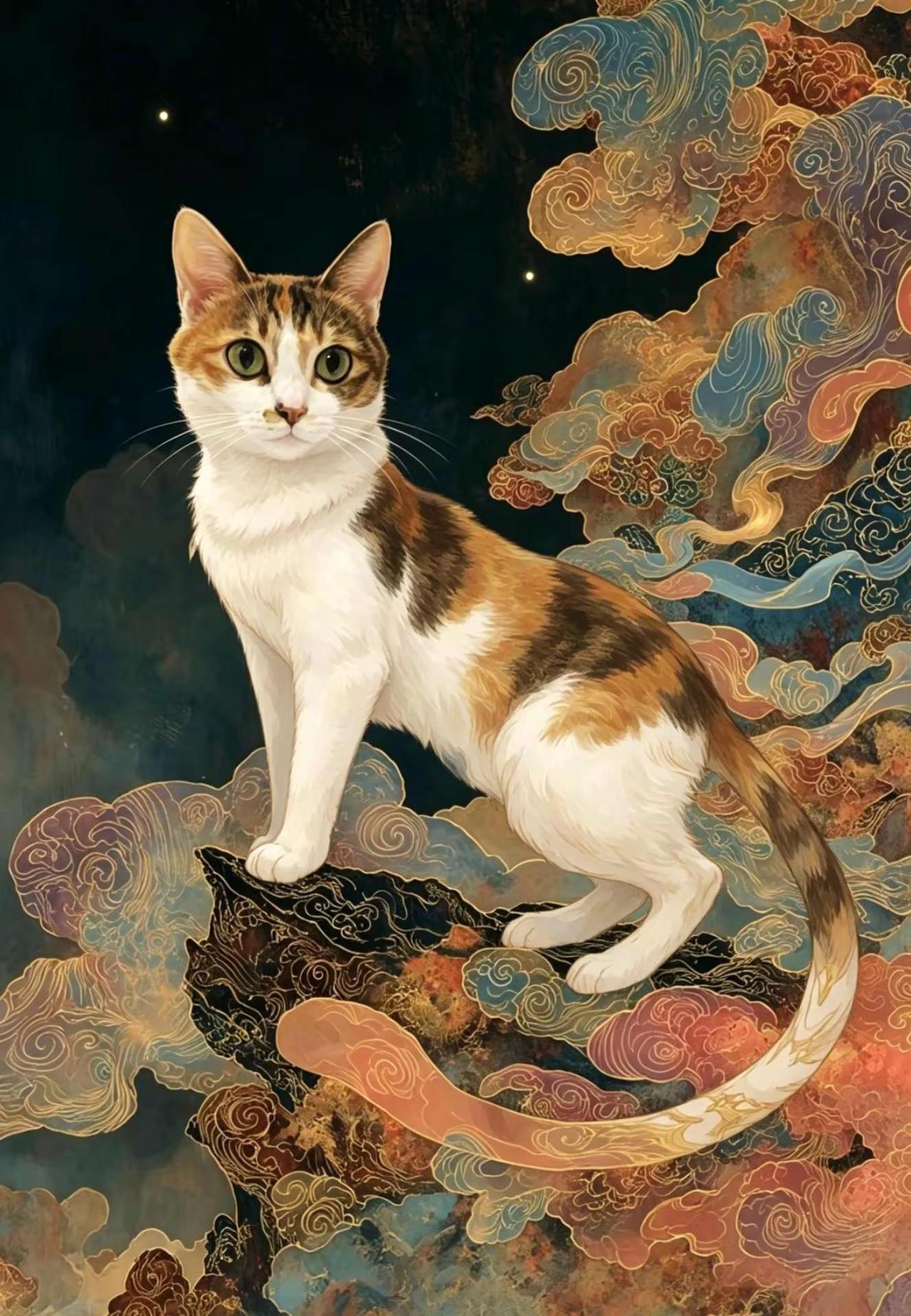 中式仙猫风格