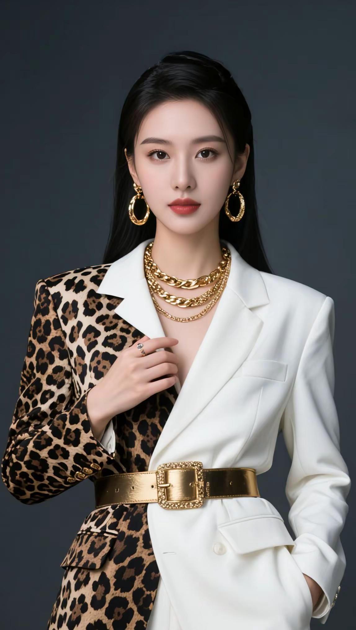 AI时尚酷感写真 ai创作