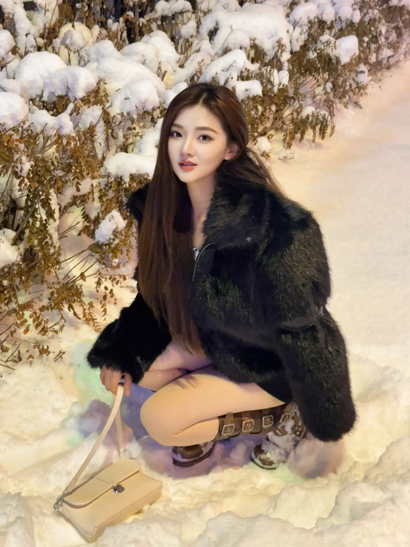 我期待的不是雪 而是有你的冬天。
