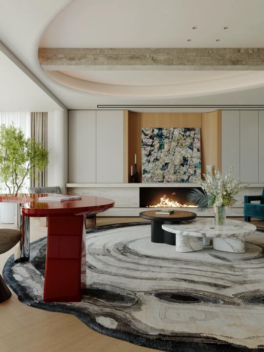 🔥昆明大平层去电视化客厅设计｜解锁高级感