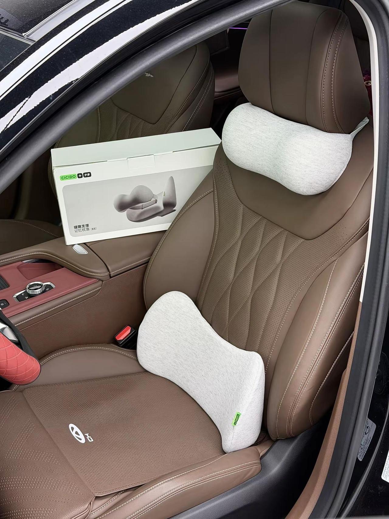 找不出比它还会填缝的头枕了。艾瑞泽8 头枕