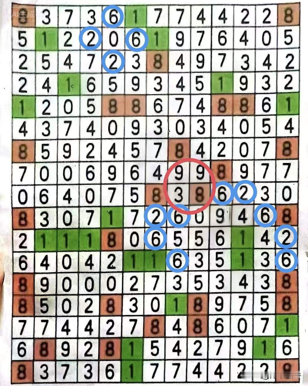 “993”只有1个位置区域，不过与266有3个准确粘接！连续几期对子，今日开机试