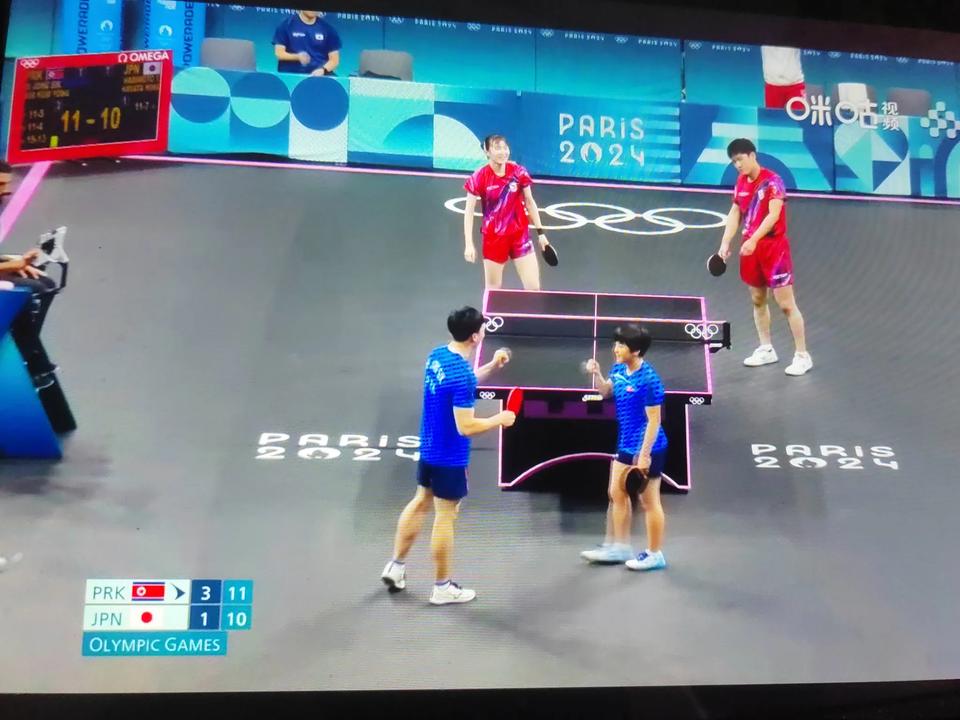 #张本智和组合不敌朝鲜首轮爆冷出局#签表一出来，看了看下半区的人，觉得就朝鲜这对