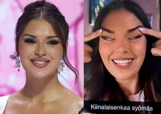 搞种族歧？芬兰小姐被摘头衔！

芬兰小姐冠军萨拉·扎菲斯在参加今年环球小姐选美几