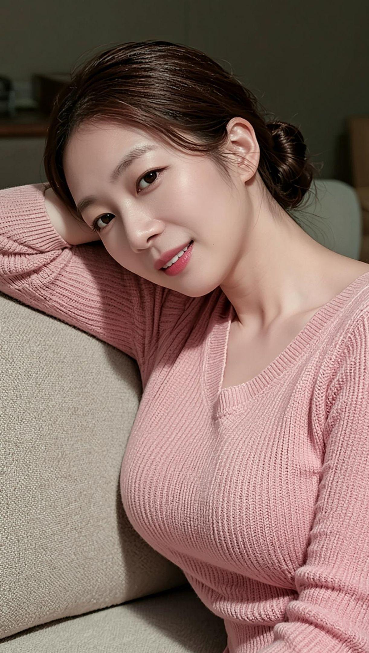 优雅知性气质女神女人味日常分享AI温柔居家写真