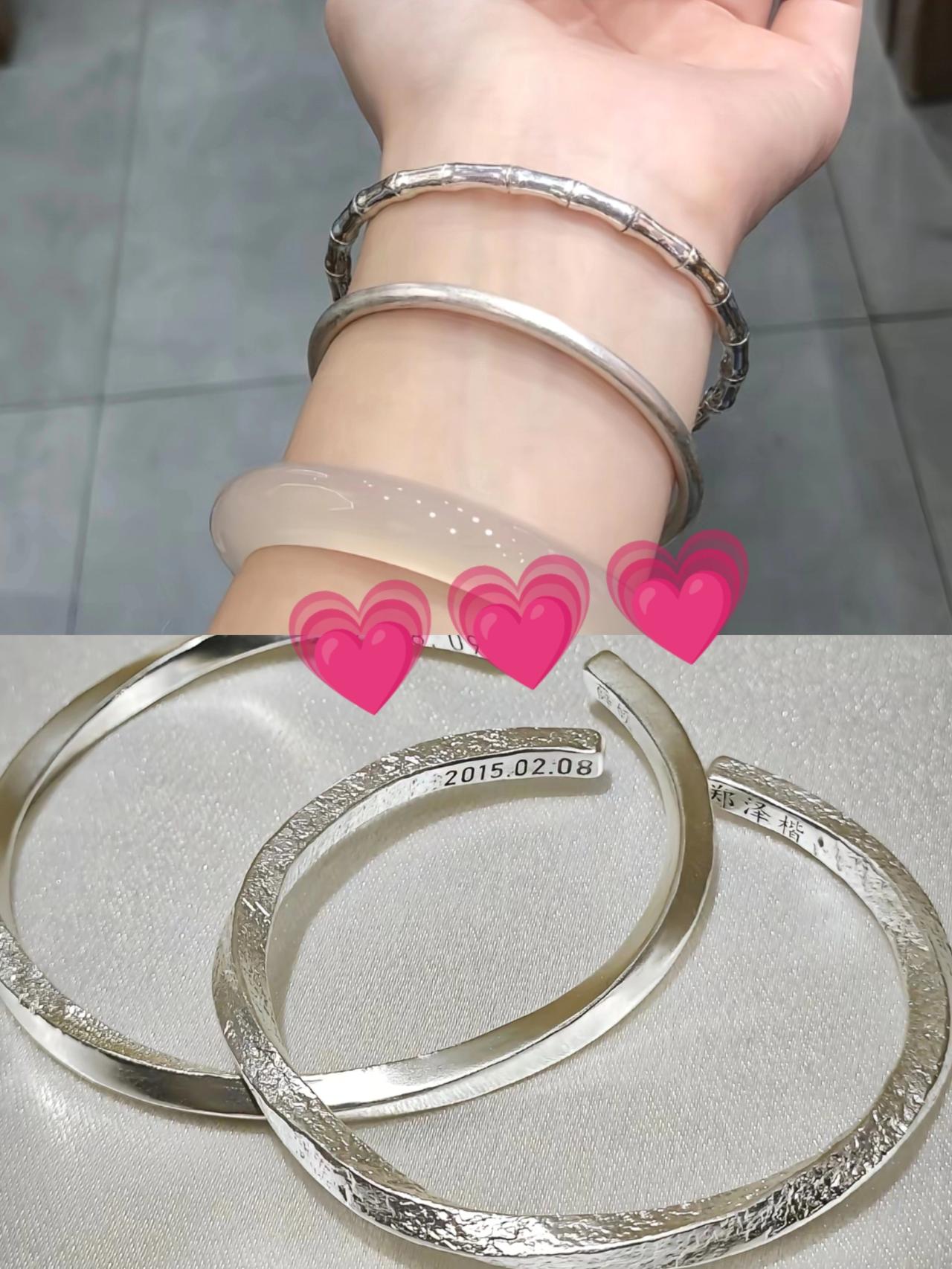 一夜之间，
银镯子已经快买不起了！
1月4日，一只68克的银镯子，轻轻松松就飙到