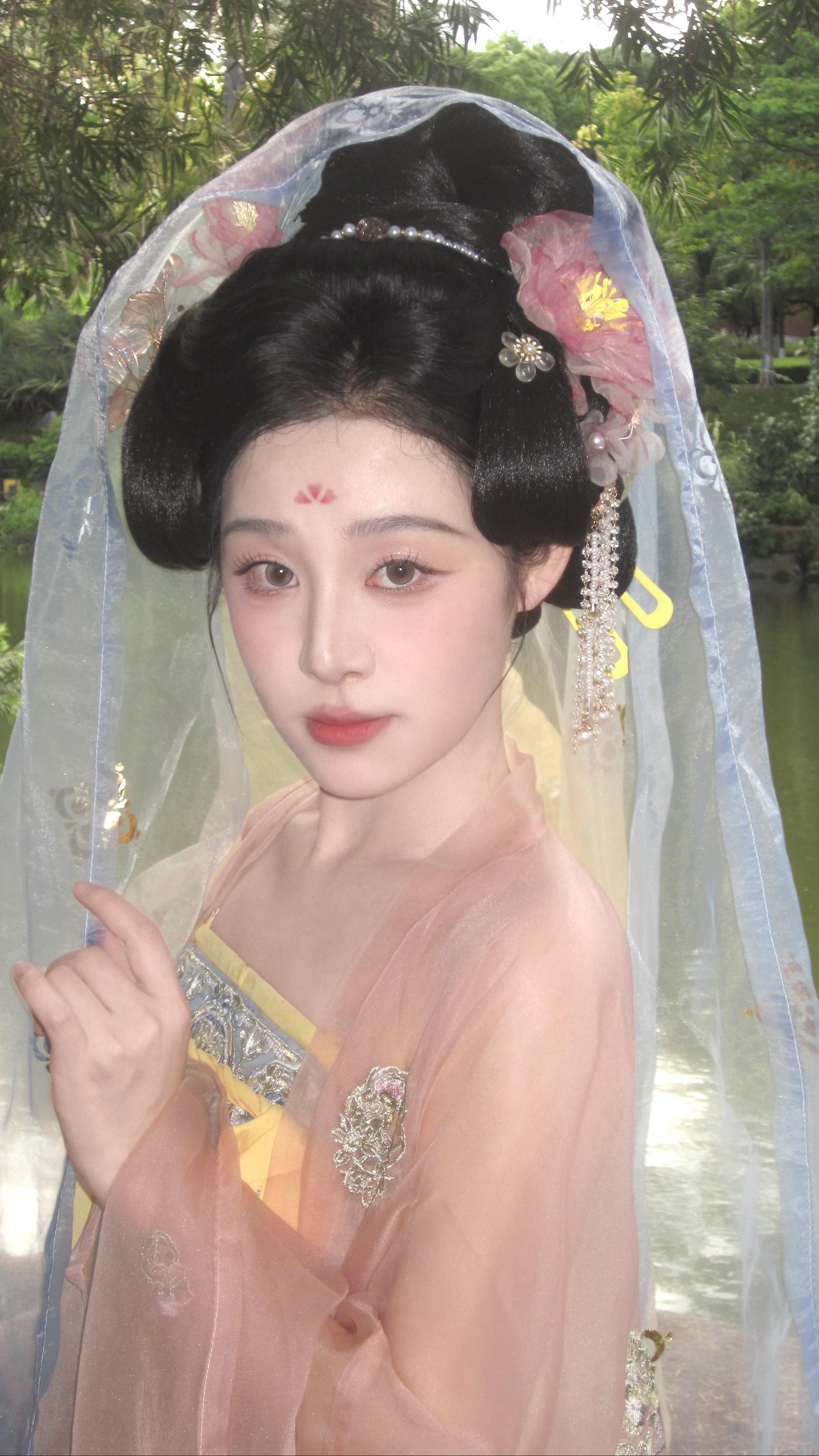 唐风造型 汉服造型 国风合伙人 汉服妆造