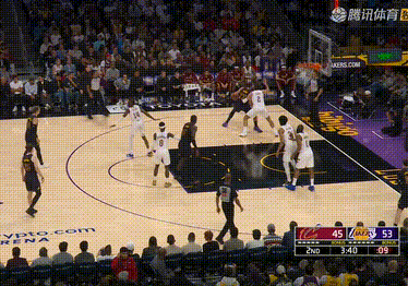 艾顿打得可以，很有存在感骑士vs湖人