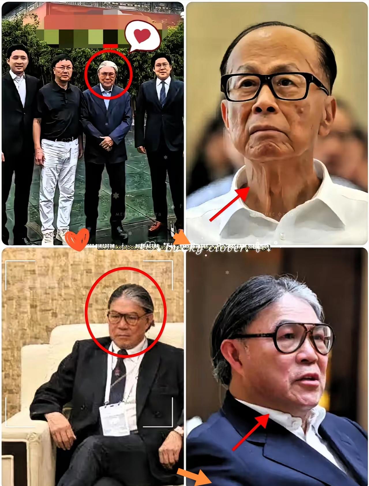 [太阳]李嘉诚有钱也不行。9.3阅兵观礼台上，霍震霆这样的爱国商人才能，这说明了