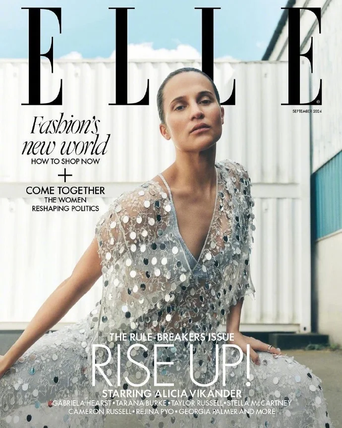 英国版 ELLE 九月刊封面人物