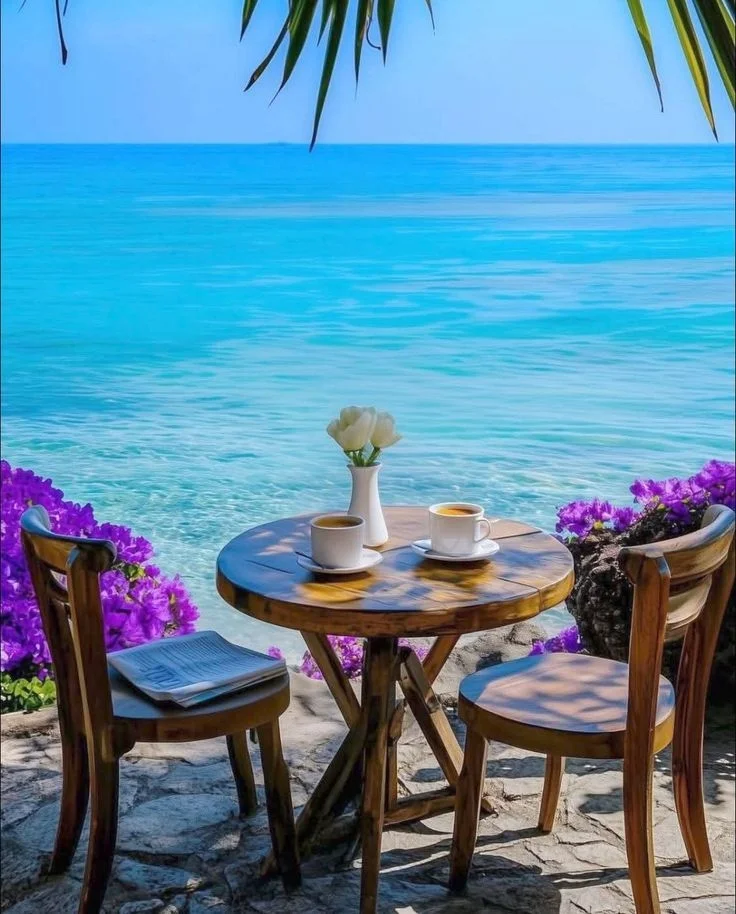 海滩景色美如画