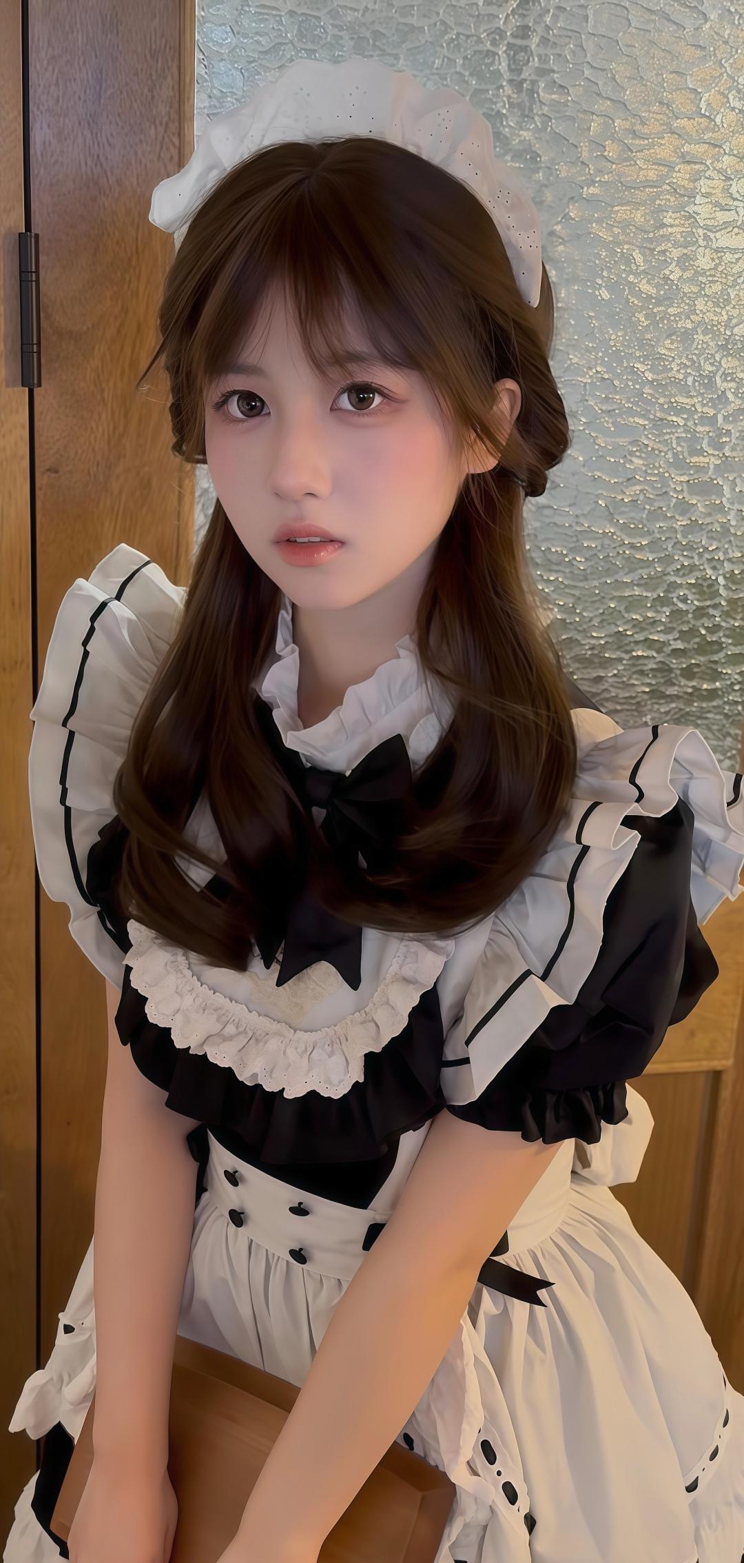 可爱女仆装，萌化你的心！💖👗💕