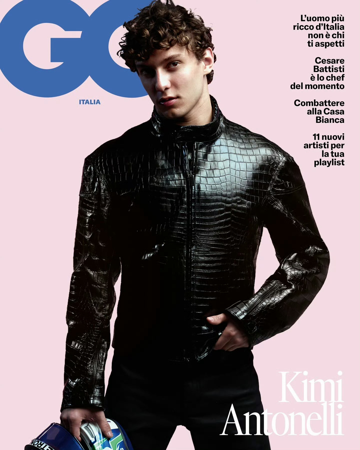 Kimi Antonelli✖️GQ 意大利版九月刊封面大片 