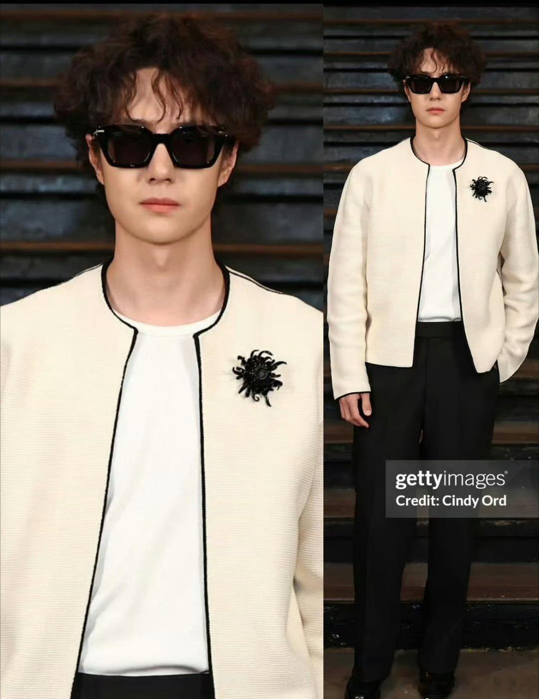 王一博 权志龙 香奈儿大秀G社生图！get哪位帅哥表现力