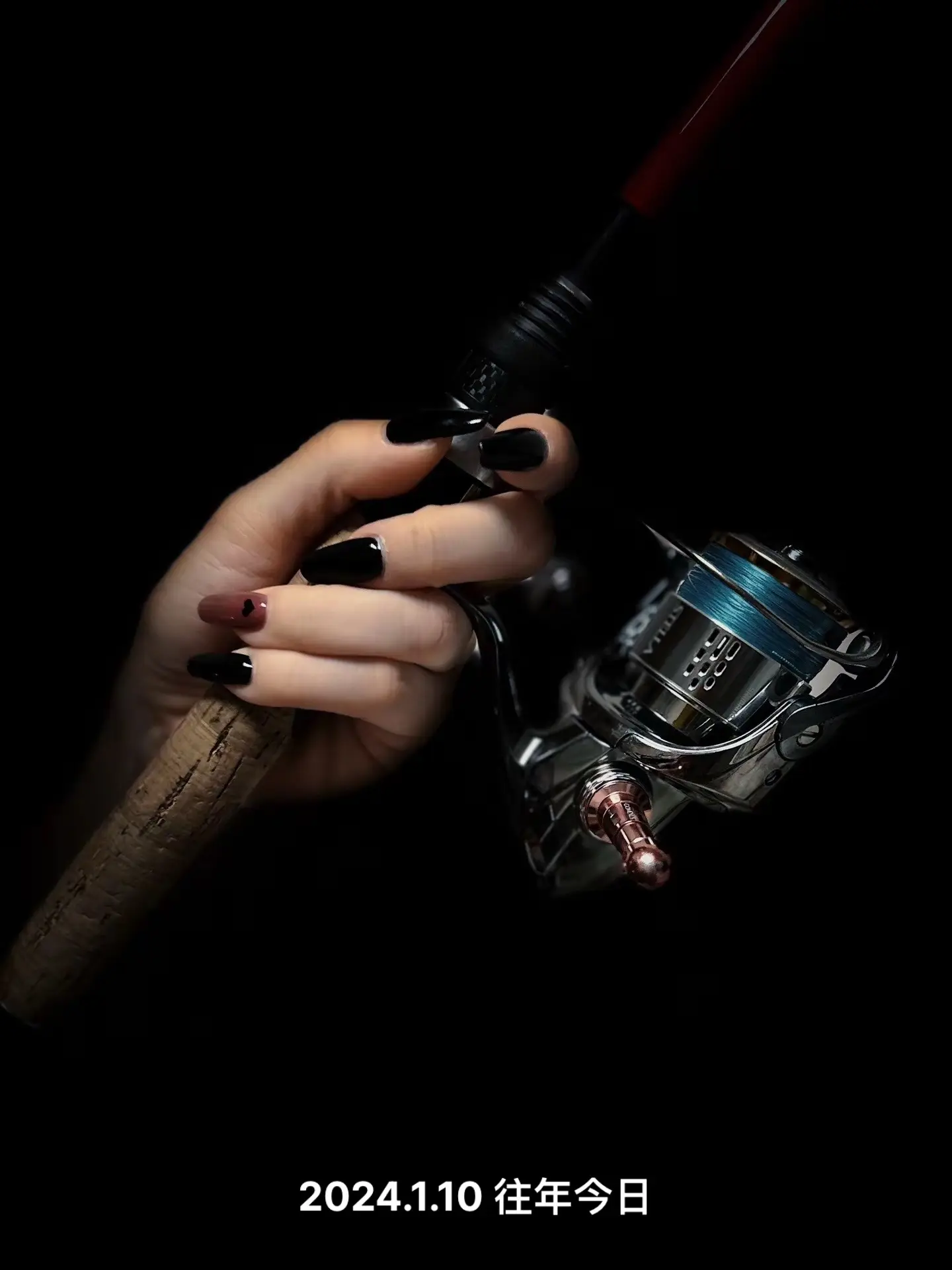 去年出发秋兰湖前的装备检查。