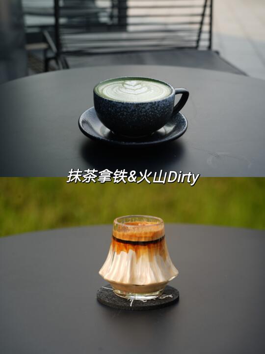 被问爆的咖啡店！甜品咖啡太绝了！！