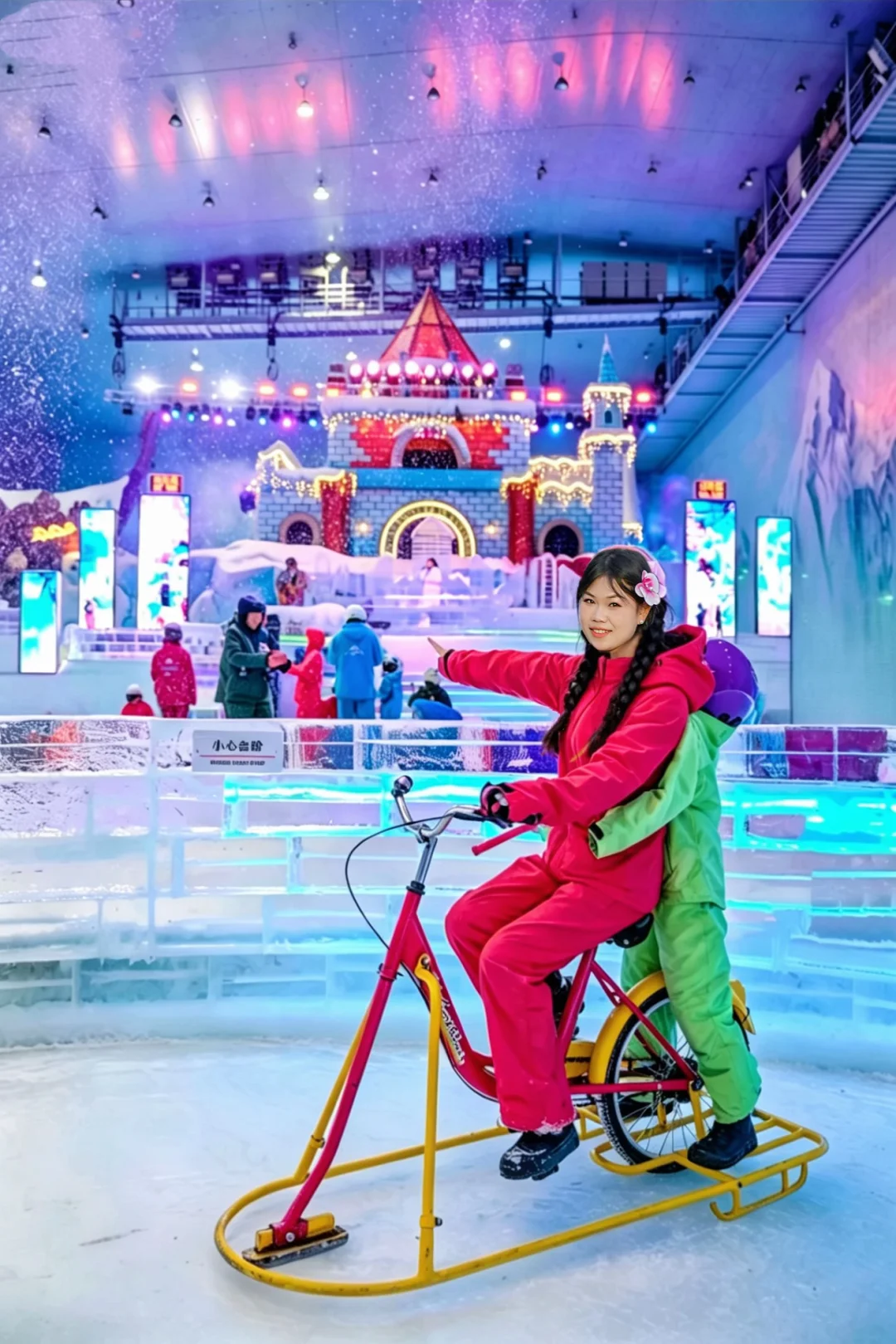 武汉人的快乐一天✨边玩雪边听音乐太惬意了
