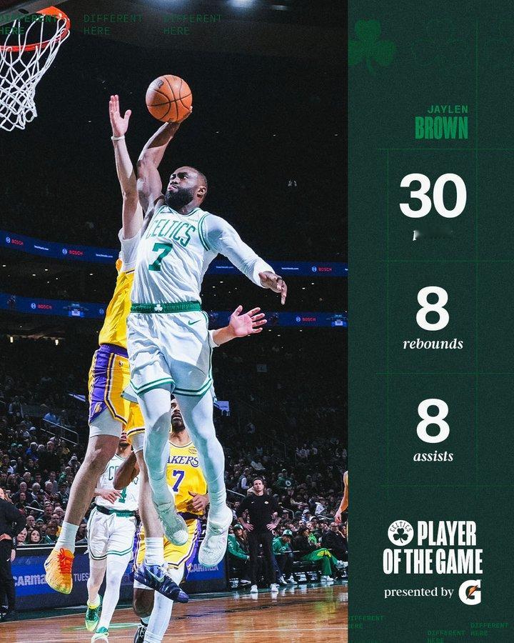 波士顿凯尔特人 ｜BLEEDGREEN 今日全场最佳！ 