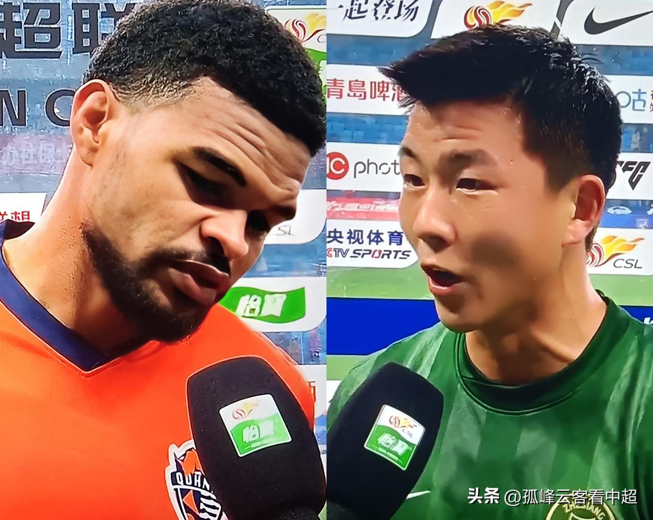 海牛vs浙江球员赛后采访：埃朱马落寞陶强龙兴奋！
本轮青岛海牛主场迎战浙江队，上