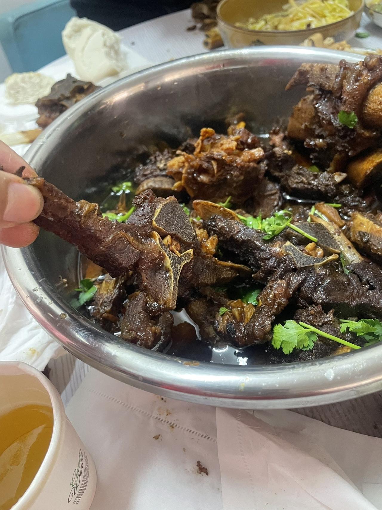 满肉羊蝎子，美味有营养美食 羊蝎子