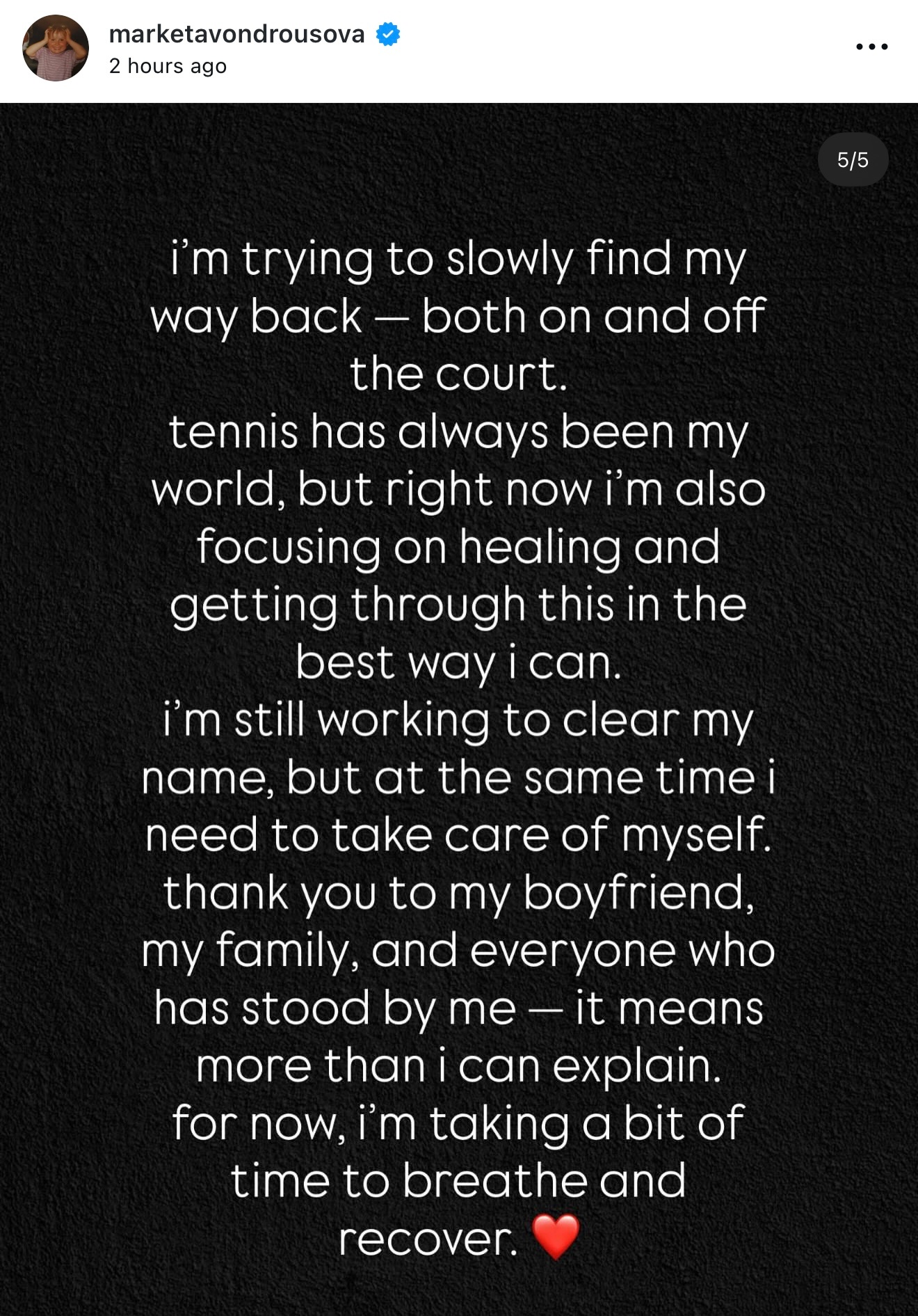 听说万卓索娃可能因为抗检（目前只是推测，但根据本人在IG的描述叙述，应该是这个方