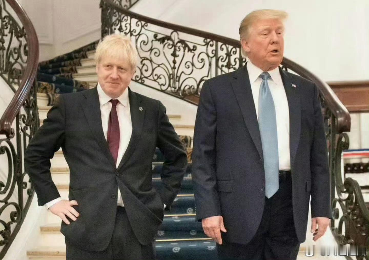 美国给欧盟的关税是15％，英国为10％。鲍里斯称，感谢当年英国脱欧，否则英国就将