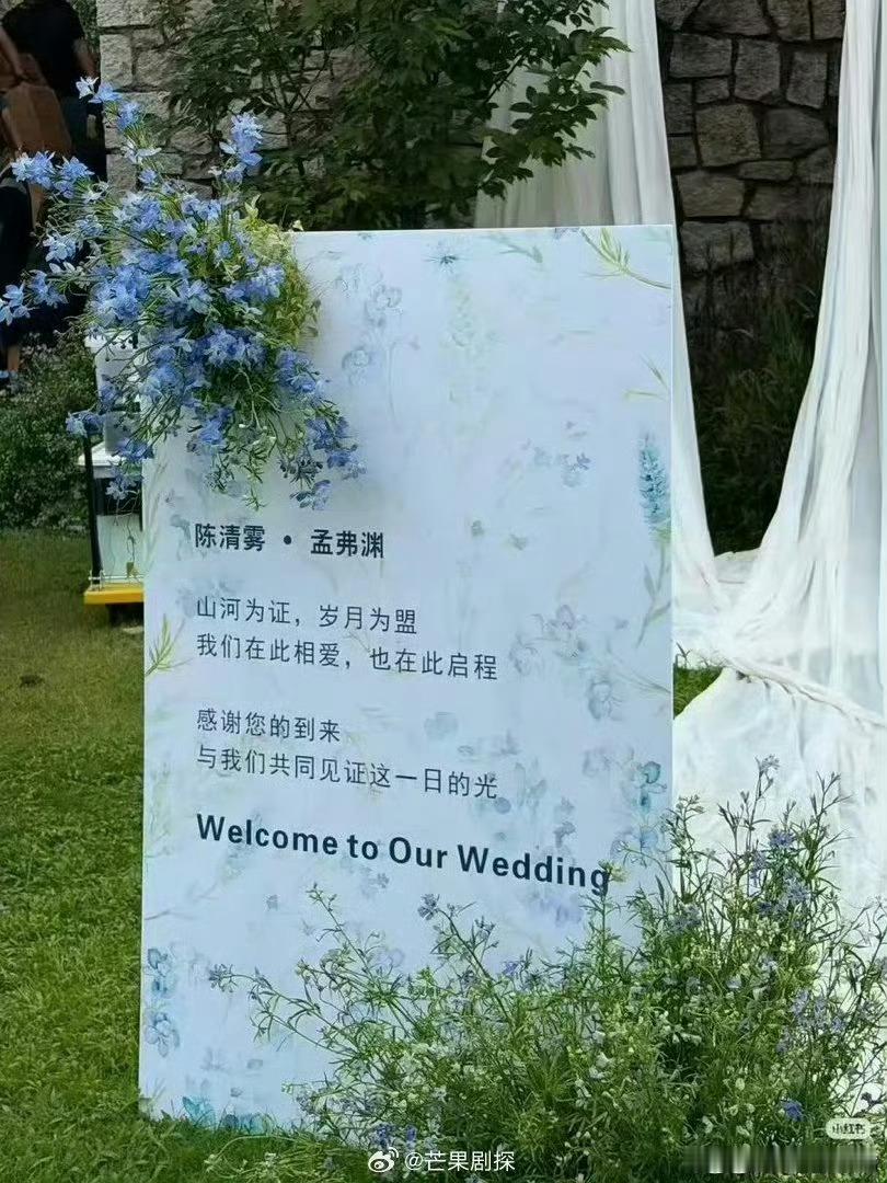 雾里青把女主名字写在婚柬前遭维权其实按照孟弗渊对陈清雾爱的程度，说不定他都想自己