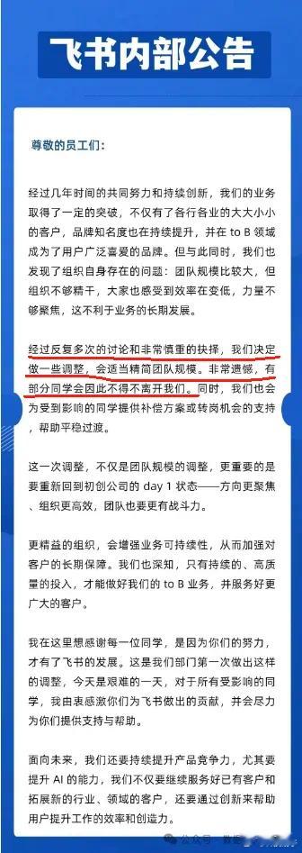 都说背靠大树好乘凉，飞书靠着字节跳动这种腰杆粗的树也不免被阳光照到，飞书CEO谢