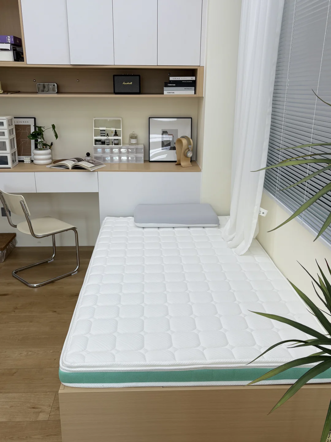 适合储物榻榻米的折叠床垫✔️一人轻松操作