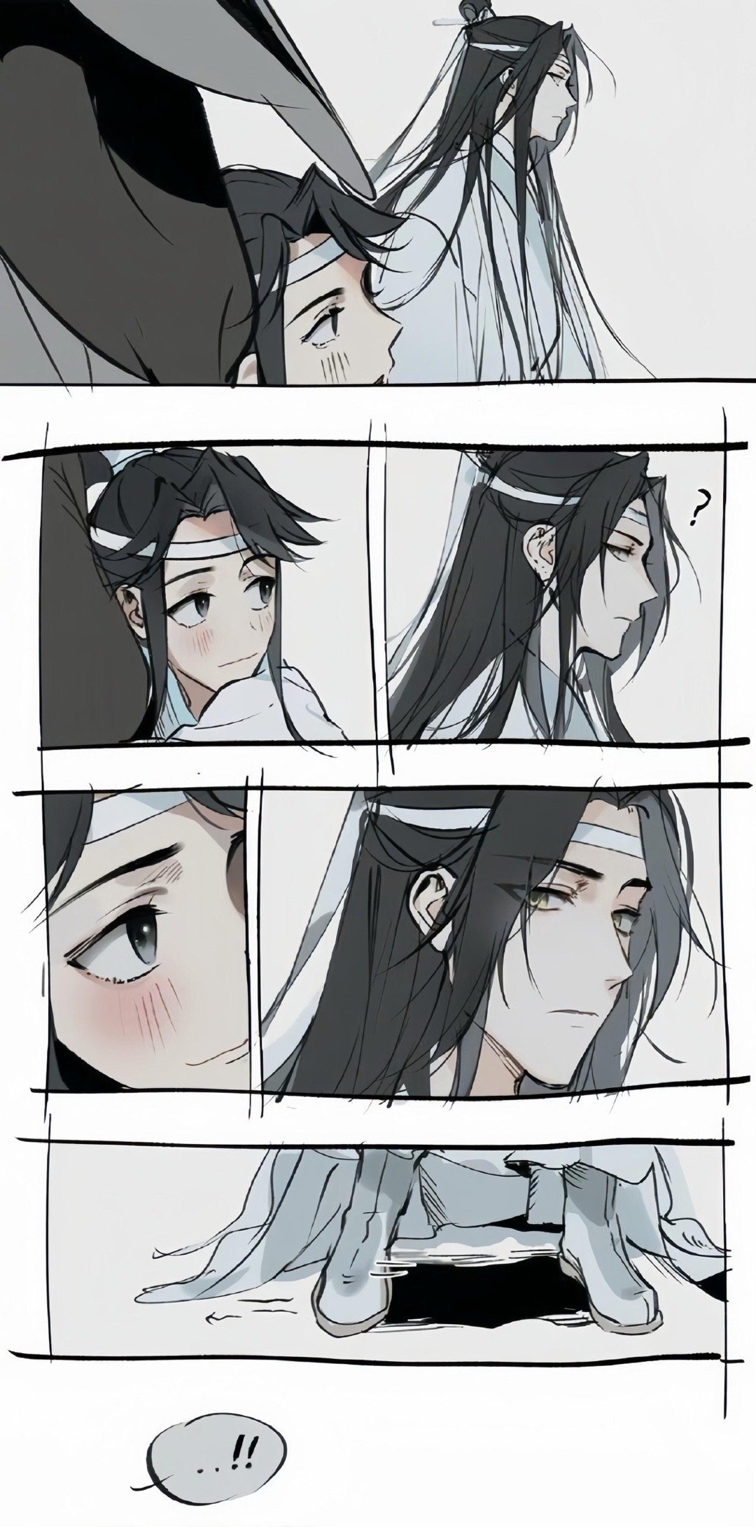 思追太知道要抱谁的大腿了 魔道祖师 画师 X：homilmi 