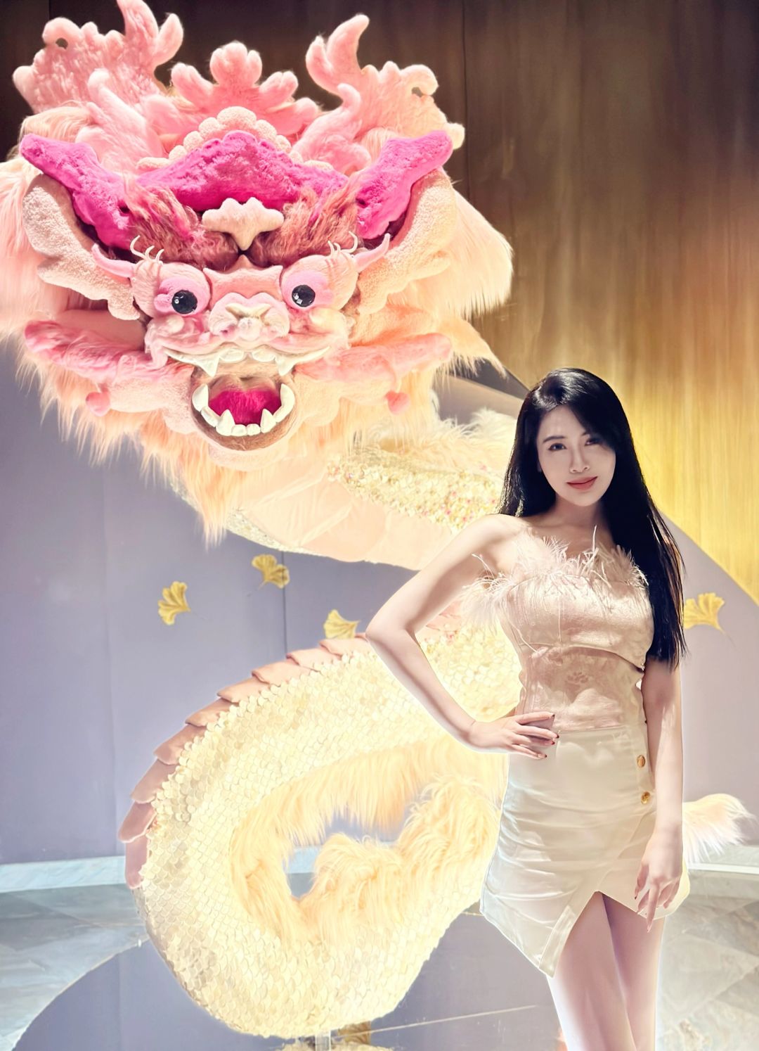 华尔道夫🐲年限定小粉龙～真是Q 好可爱🦄